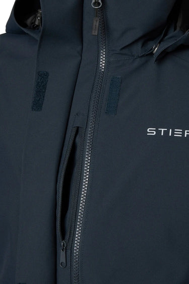 Stierna Cloud Ladies Navy Waterproof Riding Rain Parka Coat| Online For Equine
