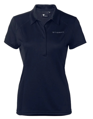 Buy Stierna Halo 2.0 Ladies Navy Polo Top| Online for Equine