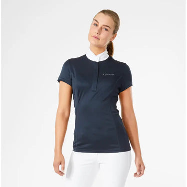 Buy Stierna Halo Dark Navy Ladies Short Sleeve Competition Shirt| Online for Equine