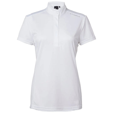 Buy Stierna Halo Snow White Ladies Short Sleeve Competition Shirt | Online for Equine