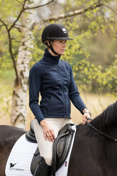 Buy Stierna Navy Nova Ladies Hybrid Jacket| Online for Equine