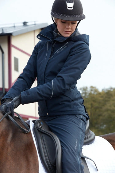 Buy Stierna Navy Stella Ladies Winter Short Jacket| Online for Equine