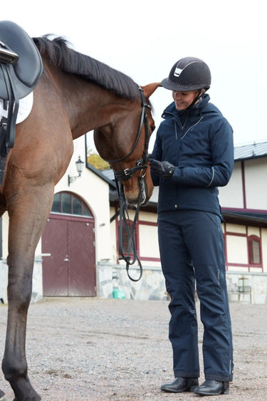 Buy Stierna Navy Stella Ladies Winter Short Jacket| Online for Equine