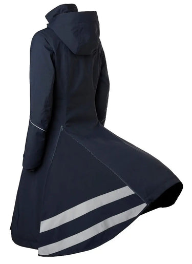 Buy Stierna Nova Ladies Navy Waterproof Riding Rain Coat| Online for Equine