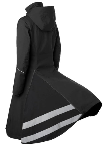 Buy Stierna Stella Long Ladies Black Winter Coat| Online for Equine