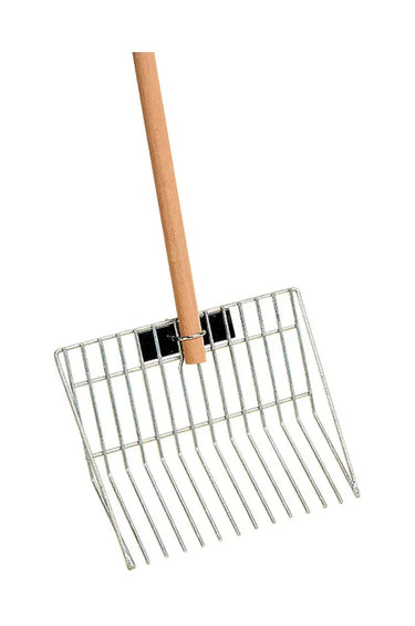 Stubbs Galvanised Shavings Chip Fork - Handle Type 120cm Hardwood| Online For Equine