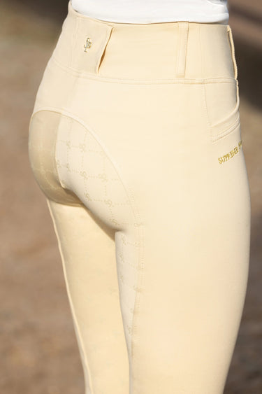 Supreme Products Champion Show Rider Competition Breeches Oatmeal Beige| Online For Equine