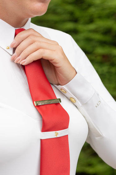 Supreme Products Long Sleeve Champion Show Rider Competition Shirt with Zip Cream| Online For Equine