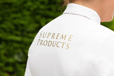 Supreme Products Long Sleeve Champion Show Rider Competition Shirt with Zip Cream| Online For Equine