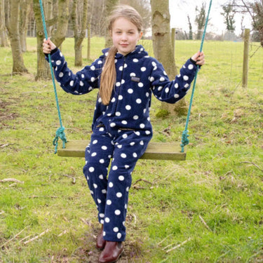 Buy Supreme Products Child's Dotty Fleece Onesie| Online for Equine