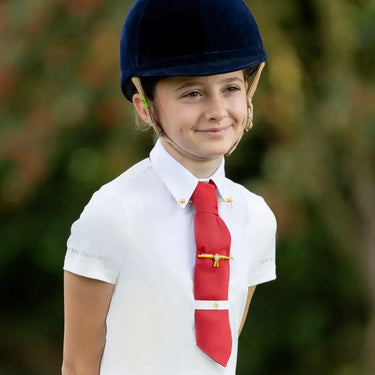 Supreme Products Short Sleeve Champion Junior Show Rider Competition Shirt with Button| Online For Equine