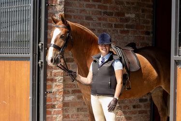 Supreme Products Short Sleeve Champion Ladies Show Rider Competition Shirt with Zip Blue| Online For Equine