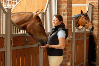 Supreme Products Short Sleeve Champion Ladies Show Rider Competition Shirt with Zip Blue| Online For Equine