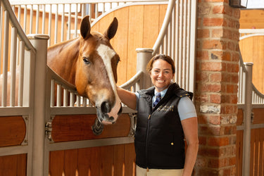 Supreme Products Short Sleeve Champion Ladies Show Rider Competition Shirt with Zip Blue| Online For Equine