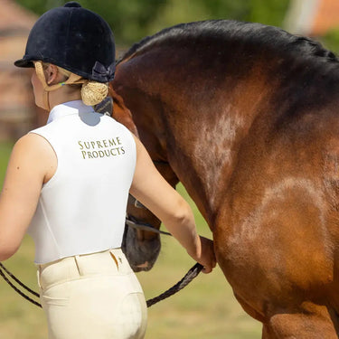 Supreme Products Sleeveless Champion Show Rider Competition Shirt| Online For Equine