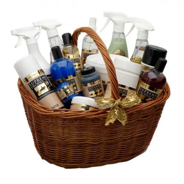 Buy Supreme Products Ultimate Gift Basket-White Cover Magic/Clear Hoof Paint| Online for Equine