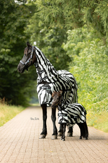 Bucas Sweet Itch Zebra Print Rug