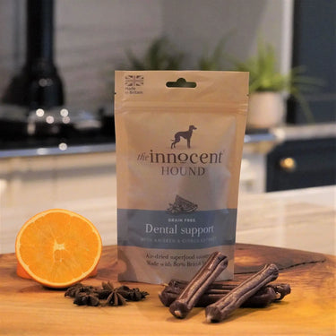 Buy The Innocent Hound Dental Support Sausage Treats | Online for Equine