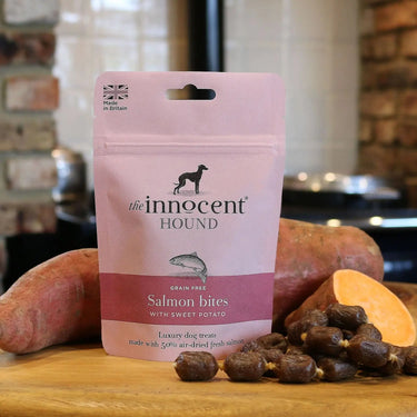 Buy The Innocent Hound Salmon Bites With Sweet Potato Treats | Online for Equine