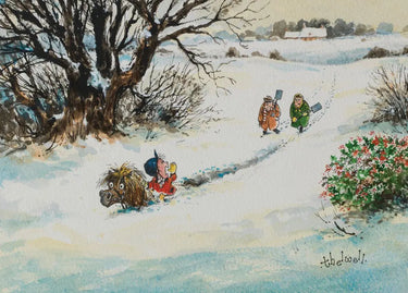 Buy Thelwell Christmas Cards| Online for Equine