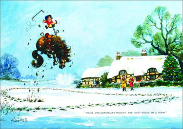 Buy Thelwell Christmas Cards| Online for Equine
