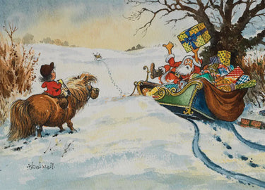 Buy Thelwell Christmas Cards| Online for Equine