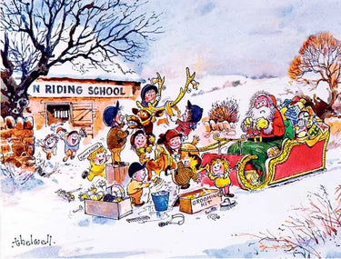 Buy Thelwell Christmas Cards| Online for Equine