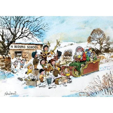 Buy Thelwell Christmas Cards| Online for Equine