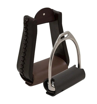 Thinline Ride Right Stirrup Wraps Non-Slip Knee Relief