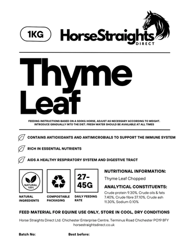Thyme Leaf Chopped| Online For Equine