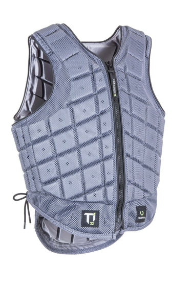 Buy Champion Gunmetal Grey Titanium Children's Ti22 Body Protector | Online for Equine