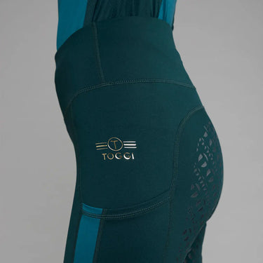 Toggi Dark Green Sculptor Maret Womens Riding Tights| Online For Equine