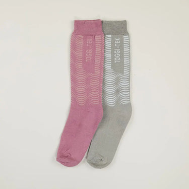 Buy Toggi Eco Wave Socks 2 pack - One Size (UK 4-8)| Online for Equine