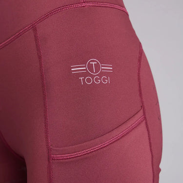 Buy Toggi Ladies Burgundy Winter Sculptor Walsham Tights | Online for Equine