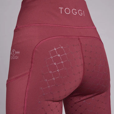 Buy Toggi Ladies Burgundy Winter Sculptor Walsham Tights | Online for Equine