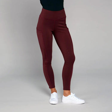 Buy Toggi Ladies Burgundy Winter Sculptor Walsham Tights | Online for Equine