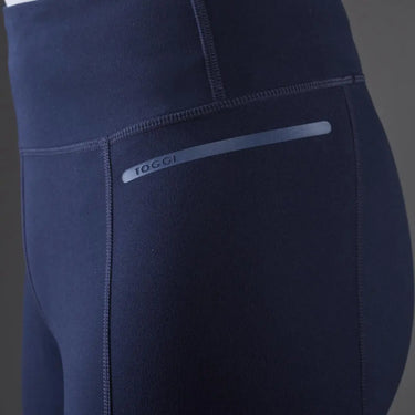 Buy Toggi Ladies Navy Sculptor Riding Tights | Online for Equine