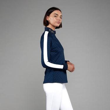 Toggi Midnight Navy Print Montagu Womens Base Layer| Online For Equine