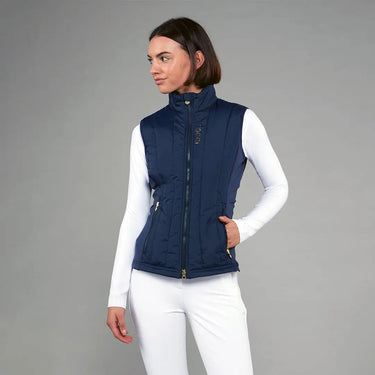 Toggi Navy Leighton Hybrid Womens Gilet| Online For Equine