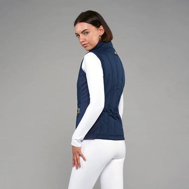 Toggi Navy Leighton Hybrid Womens Gilet| Online For Equine