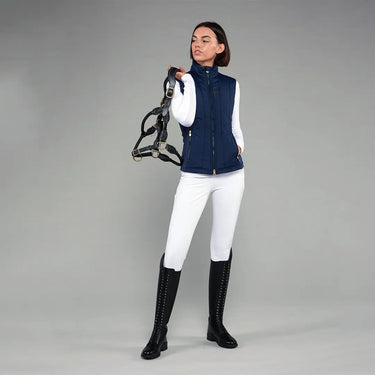Toggi Navy Leighton Hybrid Womens Gilet| Online For Equine