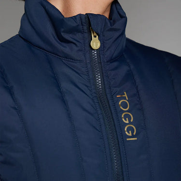 Toggi Navy Leighton Hybrid Womens Gilet| Online For Equine