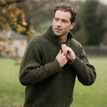 Buy Toggi Wessex Mens Chunky Knit Sweater | Online for Equine