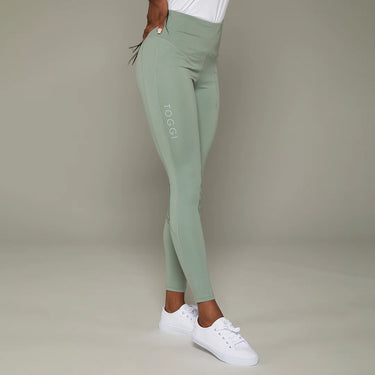 Buy Toggi Ladies Sculptor Sleek Pistachio Riding Tights - UK 14| Online for Equine