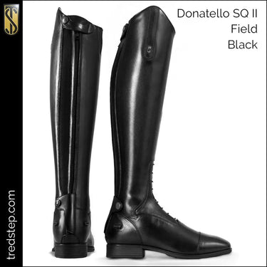 Tredstep Ireland Donatello SQII Black Tall Field Riding Boots| Online For Equine