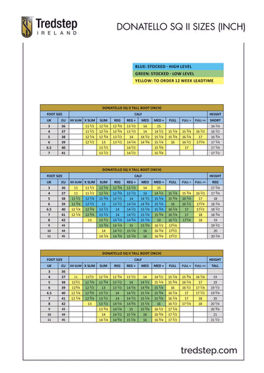 Tredstep Ireland Donatello SQII Black Tall Field Riding Boots| Online For Equine