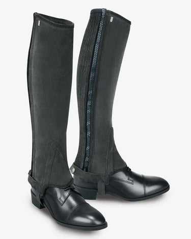 Tredstep Ireland Original Half Chaps Black Suede| Online For Equine