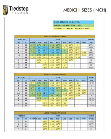 Buy Tredstep Medici II Black Long Leather Dress Boot - Regular Height| Online for Equine