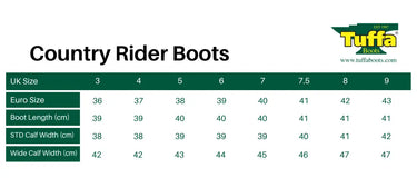 Buy Tuffa Country Rider Long Leather Boot| Online for Equine