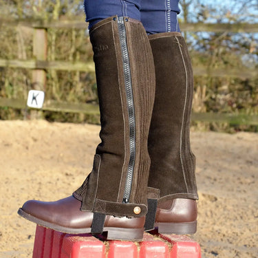 Buy Tuffa Suede Half Chaps| Online for Equine